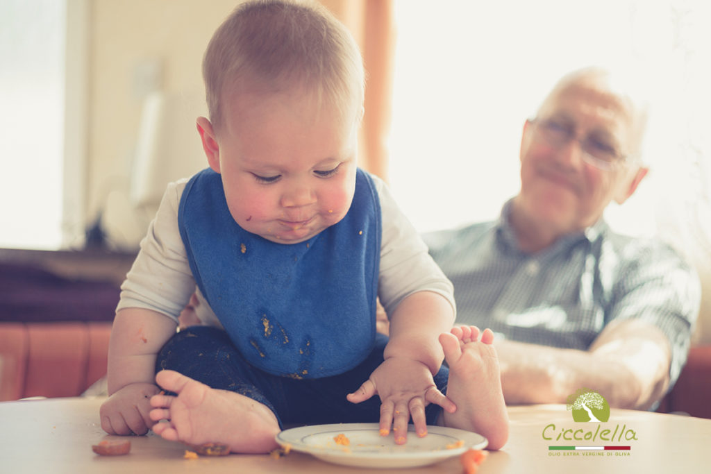 olio extravergine per bambini e in gravidanza